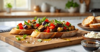 Bruschetta d’aubergines : 6 idées faciles pour un apéro d’été
Toutes nos bruschetta estivale aux légumes de saison