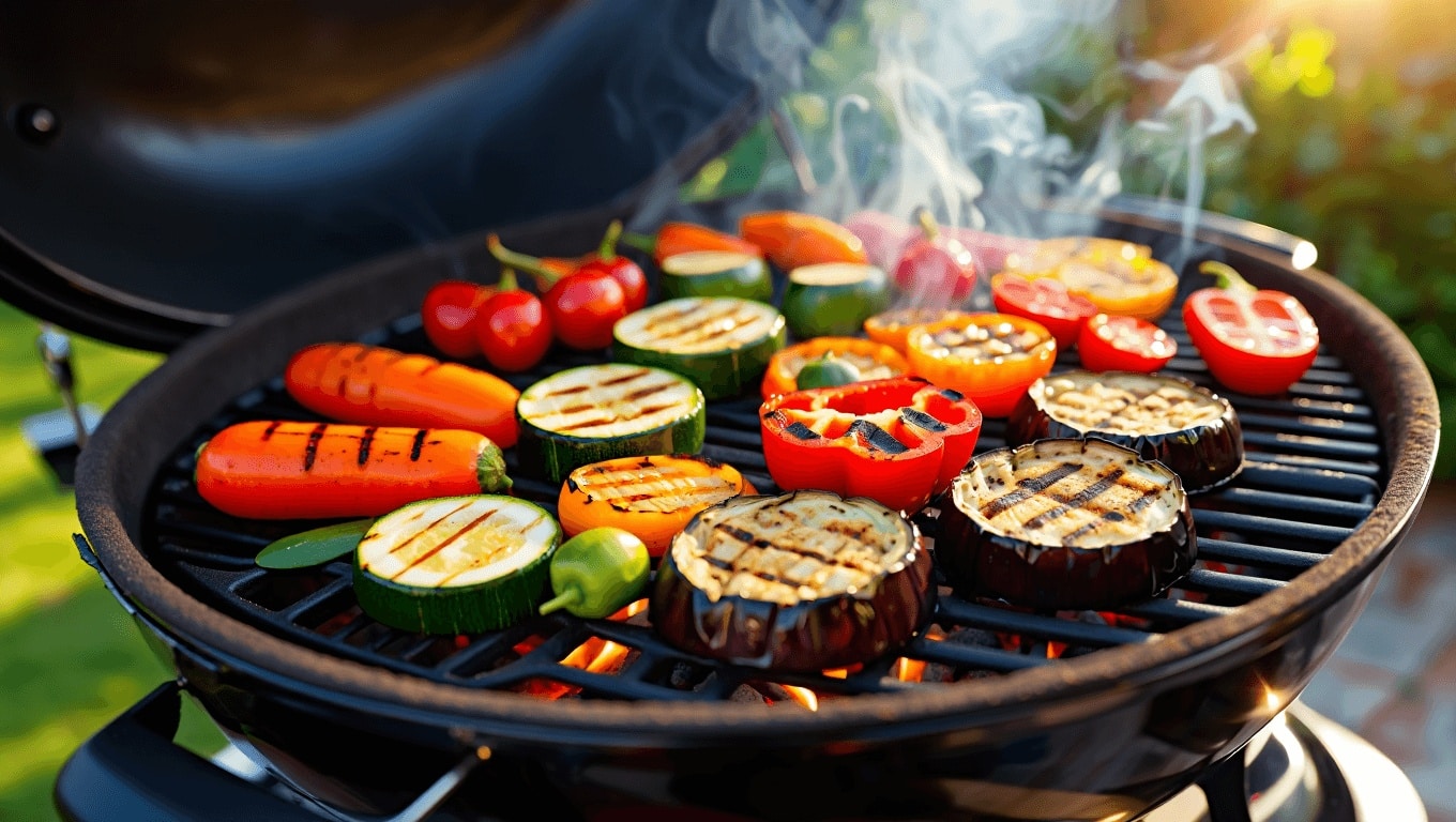 Idées recettes : légumes au barbecue