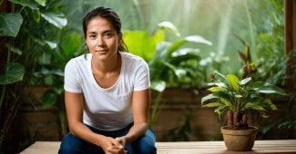 Il y a 5 ans, je pesais 127 kilos, cette plante
qui agit comme un Ozempic naturel m'a aidée à en perdre 68