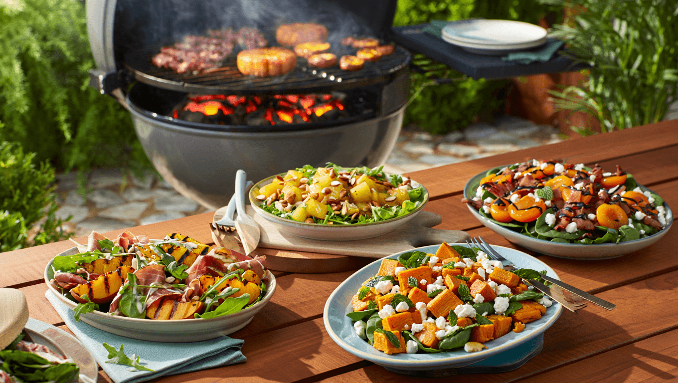 4 salades d’été sucrées-salées pour accompagner les barbecues !