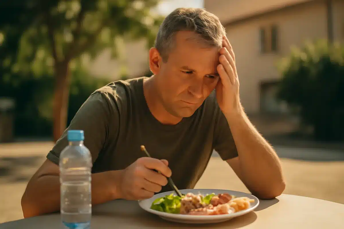 Pourquoi l’alimentation influence la tolérance à la chaleur — La thermorégulation entraîne des pertes d’eau mais aussi de minéraux essentiels. Une assiette inadaptée peut aggraver la fatigue ou la sensation d’épuisement. À l’inverse, des aliments choisis pour leur teneur en eau
