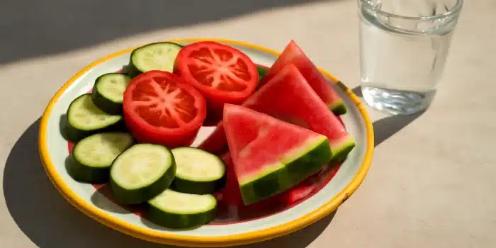 Pendant la canicule, six aliments riches en eau pour rester hydraté