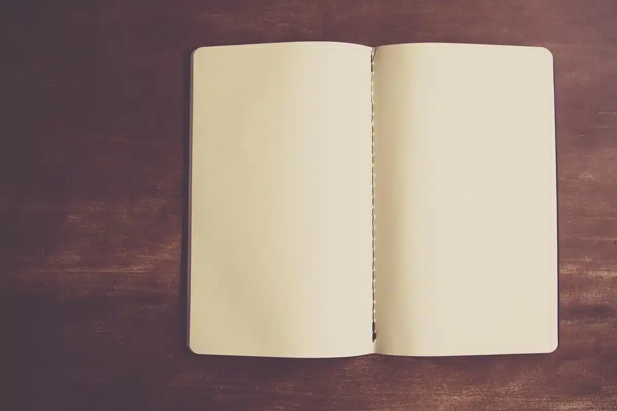 Carnet d'émotions ouvert avec notes et stylo pour suivre les ressentis