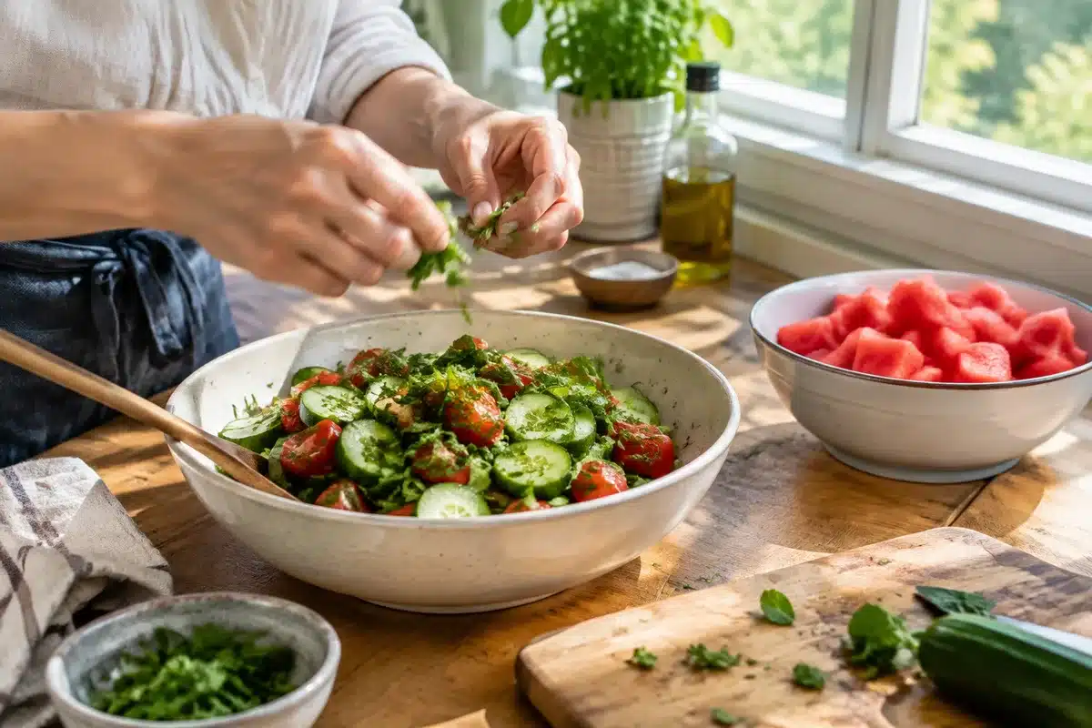 Repas frais pendant la canicule : recettes et astuces pour s'alimenter sans surchauffer